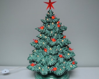 Ceramic Christmas Tree – Fraser Fir - Evergreen