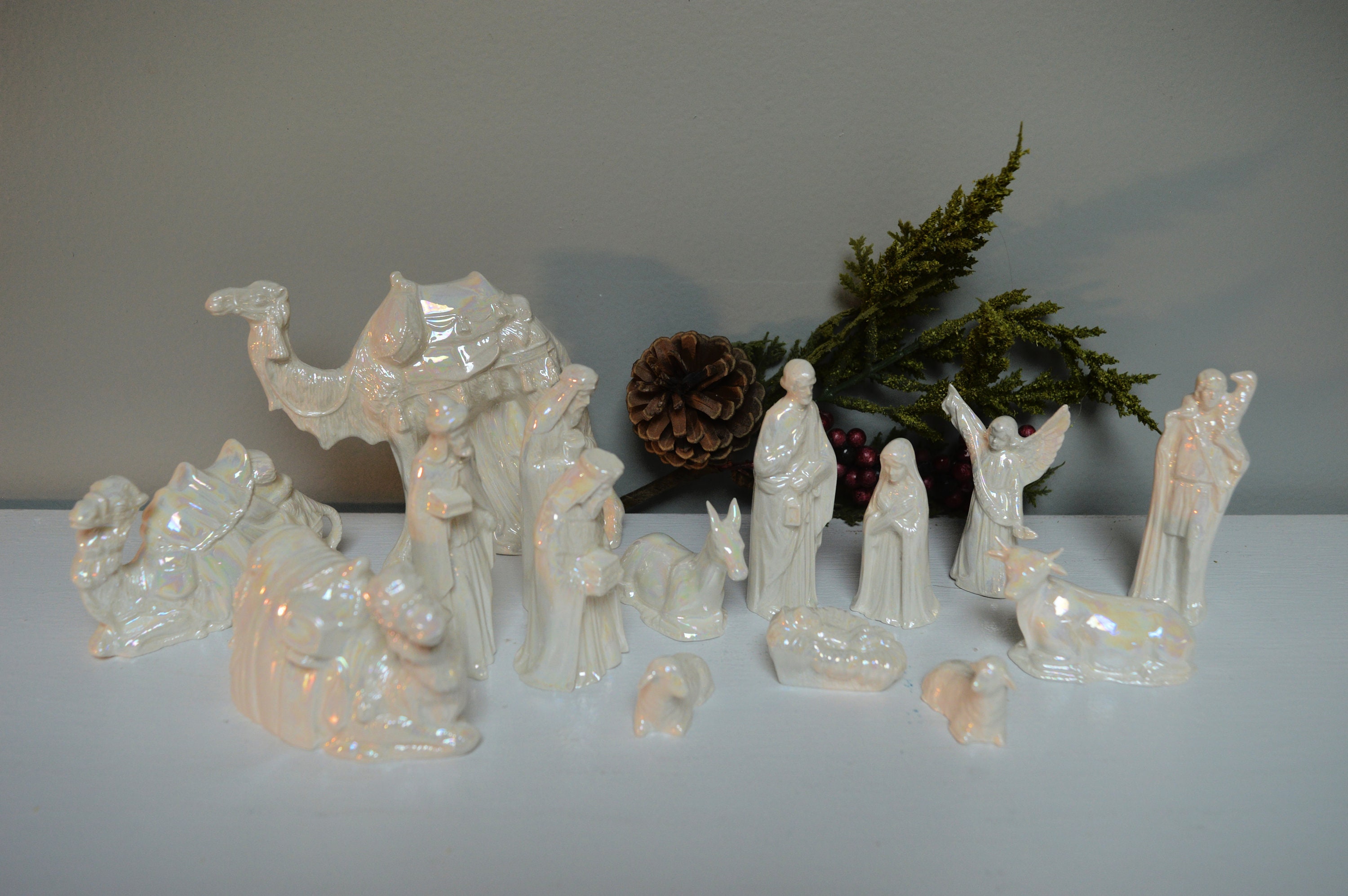 Ceramic nativity set - Etsy 日本
