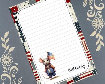USA Mouse 1, personalize, Notepad