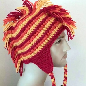 Unisex Winter Warm Womens Skull Cap Beanie With Pumpkin Art Design
