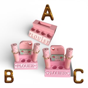 P.Louise inspired holder for 8 lip gloss