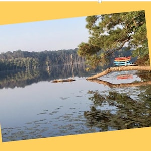 LAKE AIRFIELD Postcard