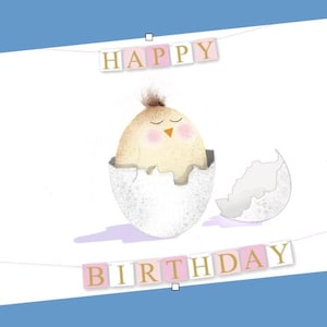 Cartão postal FELIZ ANIVERSÁRIO GAROTA