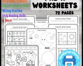 Preschool Worksheets Alphabet Tracing Worksheets Numbers Math Reading Worksheets Toddler Worksheets Preschool Math Worksheets Comprehension