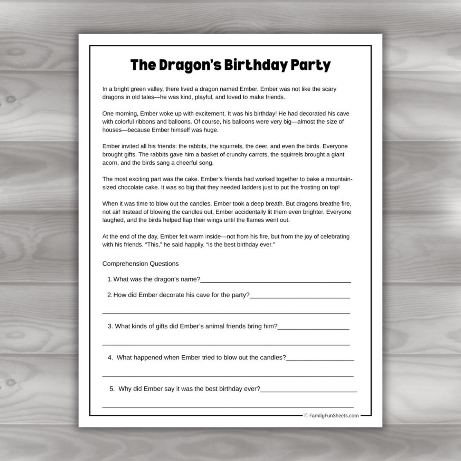 3rd Grade Reading Comprehension Passages for 4th Grade 3rd Grade ...