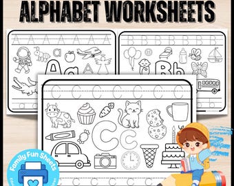 Alphabet Tracing Worksheets for Preschool Letter Tracing Worksheet ABC Preschool Coloring Pages Beginning Reading ABC tracing sheets