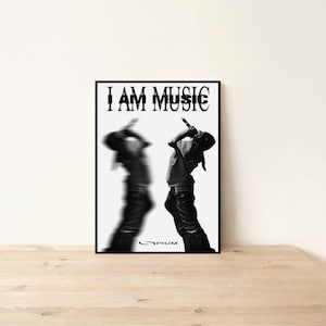 Poster Playboi Carti « JE SUIS DE LA MUSIQUE »