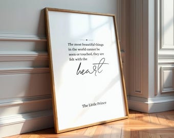 The Little Prince Wall Art: Printable Poster (Digital Download)