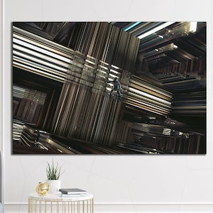 Lienzo enmarcado para pared de Interstellar: pósters de películas famosas, decoración de secretos del universo, perfecto para amantes del cine y espacios modernos