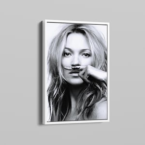 Kate Moss Print, Kate Moss Poster, Fashion Print, Life is Joke Print, Fashion Poster, Fashion Wall Art, Woman, Kate Moss Photography