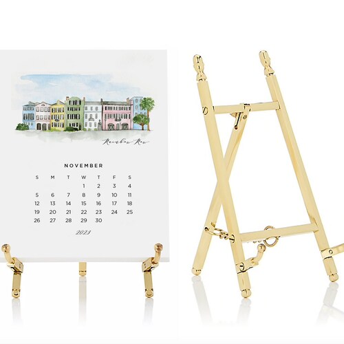 charleston-12-month-2023-desk-calendar-watercolor-paintings-etsy-hong-kong