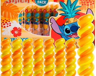 Stitch Swirl Lollipops 20pk- Lilo And Stitch Candy For Lilo And Stitch Party Favors & Stitch Birthday Decorations