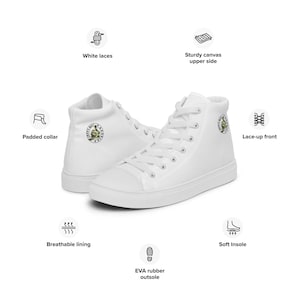 Herren High Top Canvasschuhe