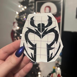 Pegatina del casco de Magneto