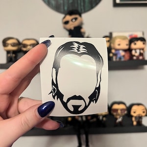John Wick Silhouette Sticker