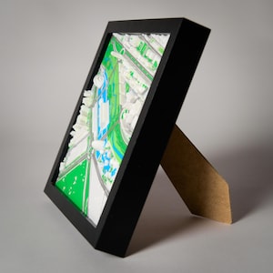 Maqueta 3D personalizada cualquier ubicación de España - 20 x 20 cm