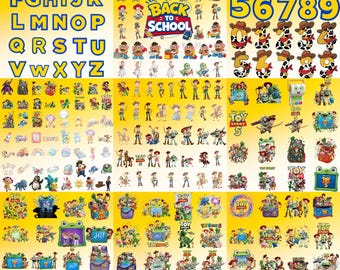 Story Friends Toys Watercolor Bundle, Toy Story 5 Characters Bundle PNG, Woody Buzz Jessie Digital Clipart, You’ve Got a Friend in Me png