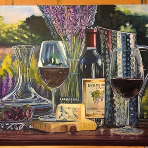 Illusions of Precision, Oil on stretched canvas, 20”X16”