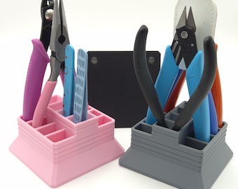 転倒防止サイドカッターと滑り止め付き小型ツールホルダー V2