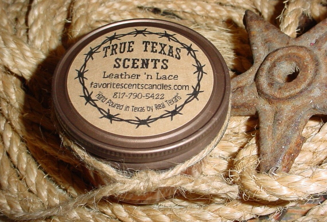 Cowboy Cappuccino 4 Oz Texas Style Western Cowboy Candle Etsy