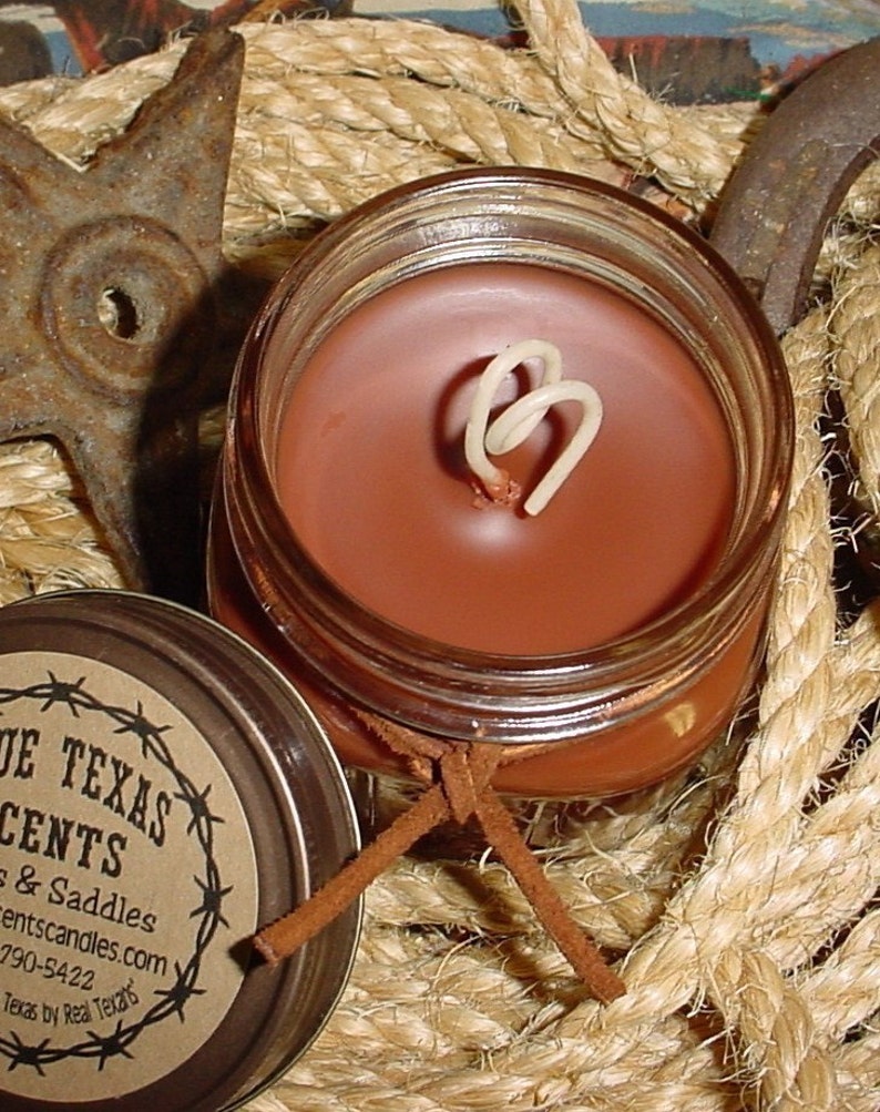 Leather Scent Candle BOOTS 'N SADDLES 8 Oz Western Etsy