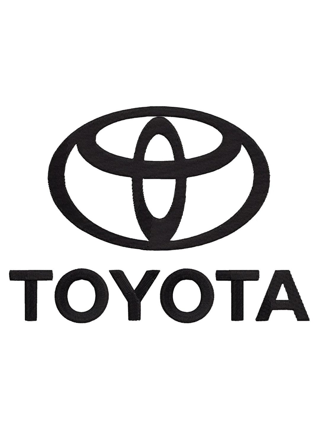 Toyota Logo Embroidery Design: Machine Embroidery File (digital ...