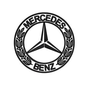 Mercedes Stickmuster, digital, Datei, Logo, Auto, Premium, Cartoon, Anime, Stickmaschine