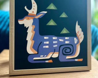 Cadre  - Kelbi - 20cm x 20 cm