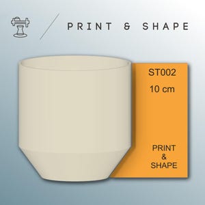 3D Printed Pottery Rib: Angled Clay Shaping Tool
