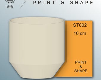 3D Printed Pottery Rib: Angled Clay Shaping Tool