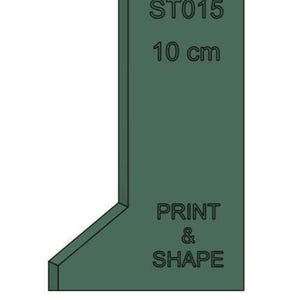 Pottery Rib Tool: Angular Mug & Bowl Shaper image 4