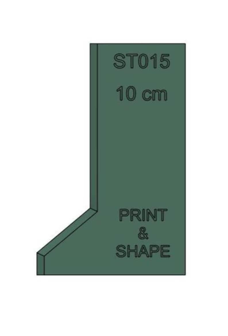 Pottery Rib Tool: Angular Mug & Bowl Shaper image 4