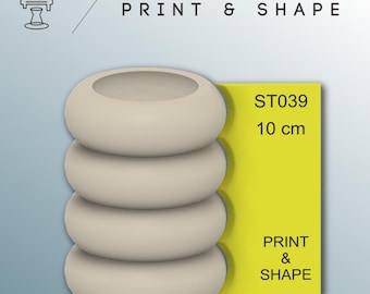 Pottery Rib Tool: Biodegradable Plastic Shaping Guide