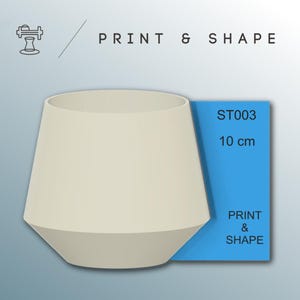 3D gedrucktes Keramik Formgebungswerkzeug: Geometrische Vase & Mug Guide