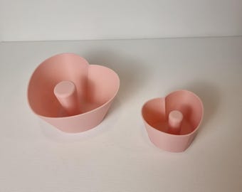 Cono de borde / Herramienta de cerámica / Guía de base / Corazón