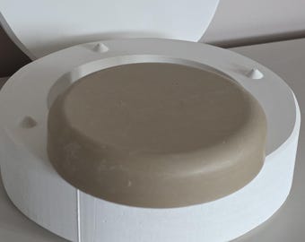 Molde de yeso circular redondeado para decoración de paredes – Herramienta geométrica para colada de arcilla