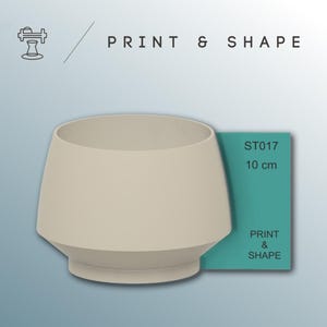 Pottery Mug Shaper Tool: Unique Curve Design
