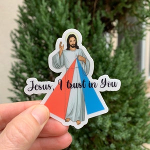 Saint Stickers, Catholic Stickers, Catholic Vinyl Stickers