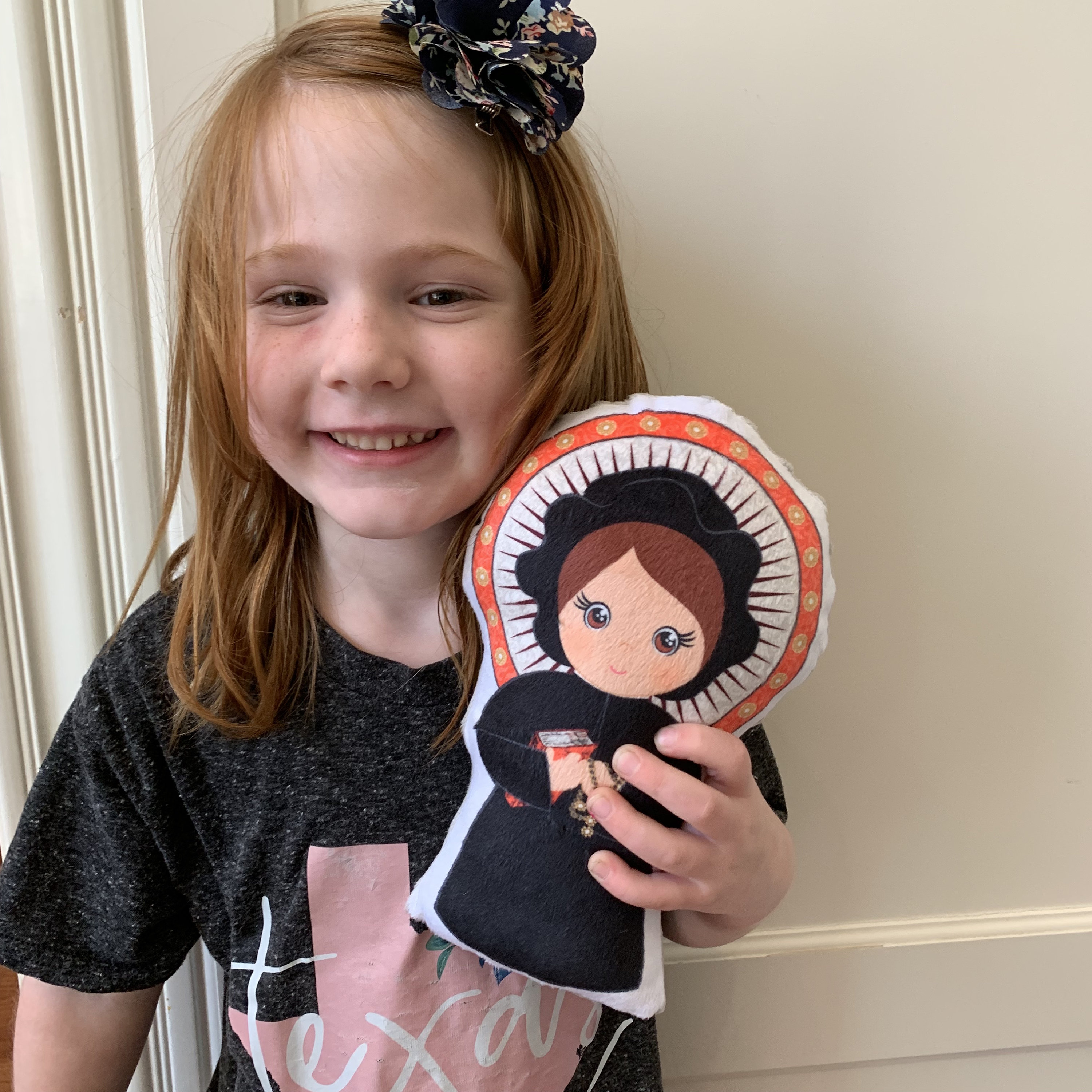 St. Elizabeth Ann Seton Stuffed Saint Doll. Saint Gift. Easter Gift