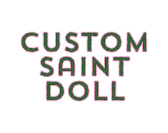 Custom Saint Doll. Custom Stuffed Saint Doll. Saint Gift. Easter Gift. Baptism. Catholic Baby Gift. Saint Gift. Saint Doll.