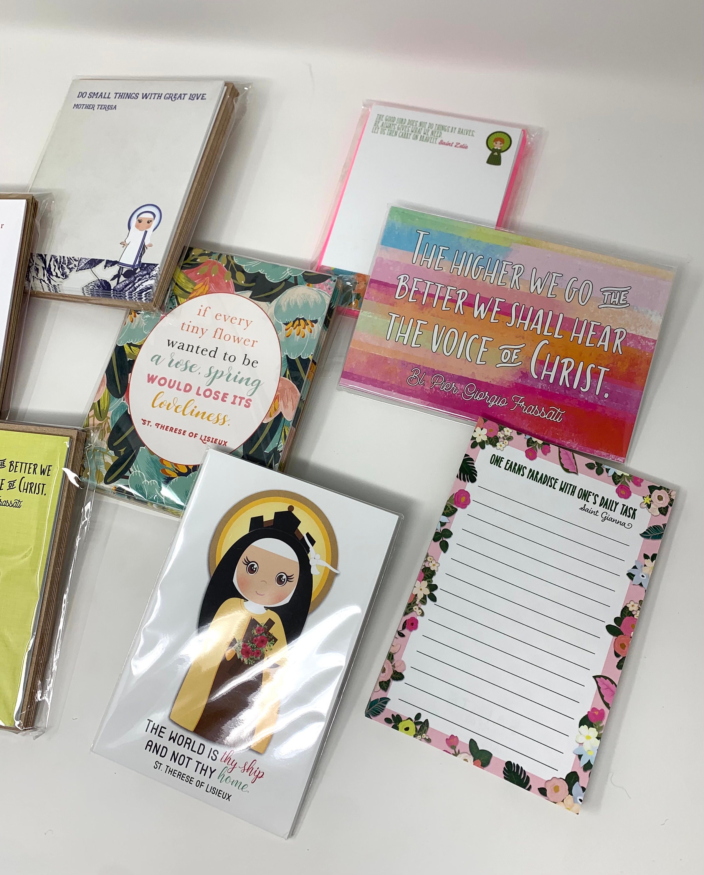 The Ultimate Catholic Saint Stationery Bundle. Catholic Etsy