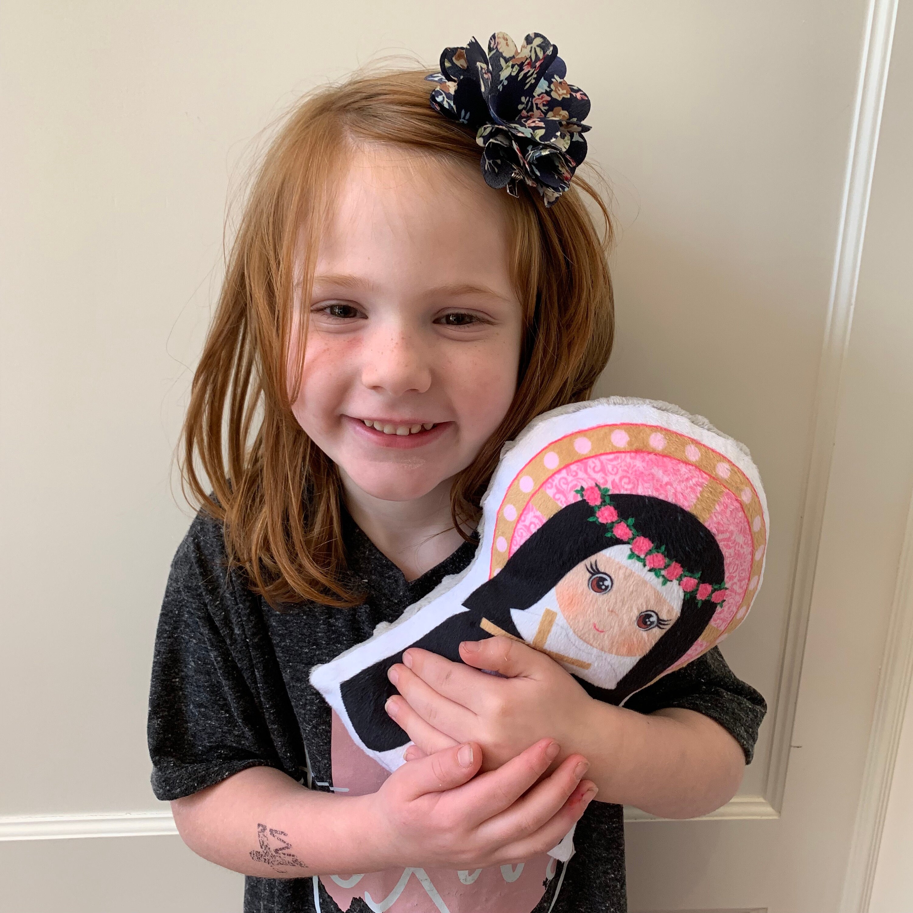 St. Rose of Lima Stuffed Saint Doll. Saint Gift. Easter Gift. Baptism