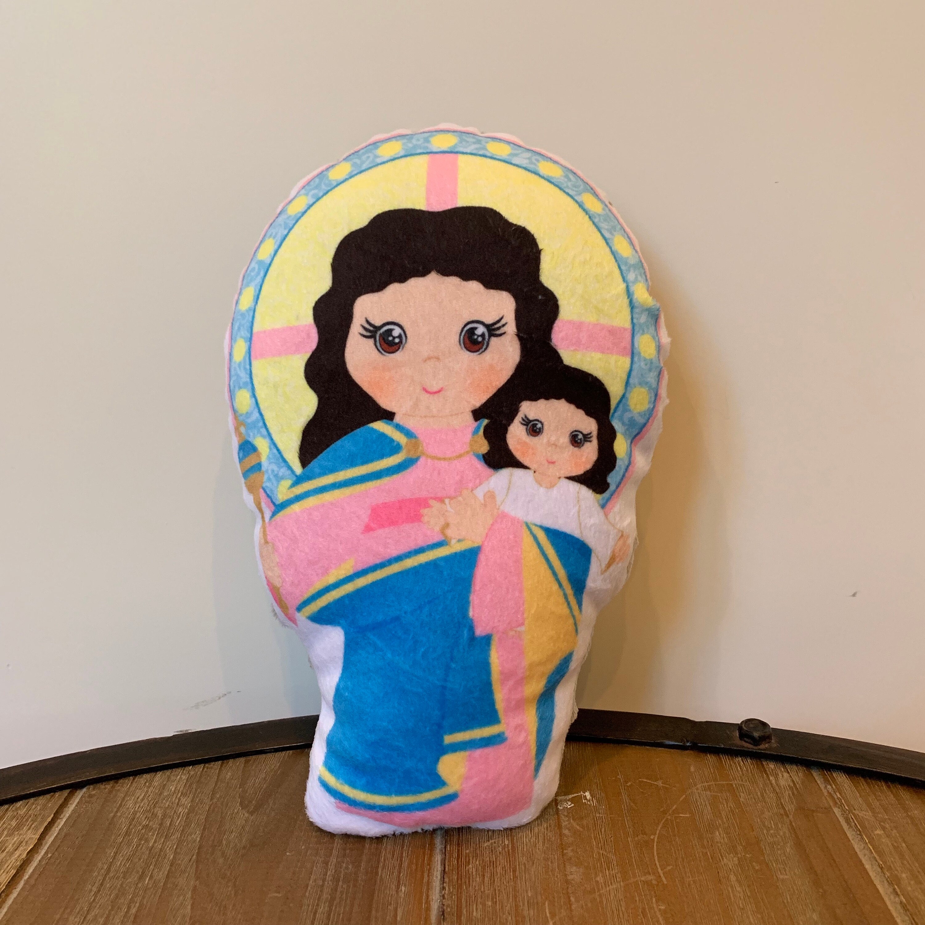 St. Anne and Mary Stuffed Saint Doll. Saint Gift. Christmas Gift