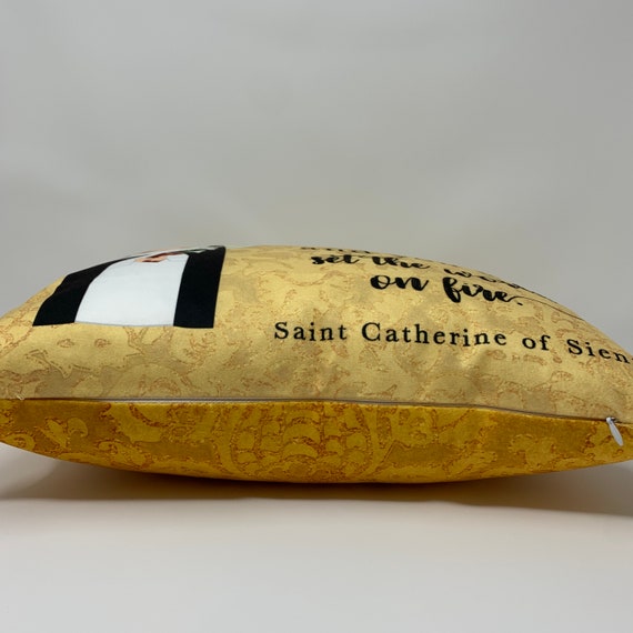 Saint Catherine of Siena prayer pillow Saint Catherine of Siena prayer pillow