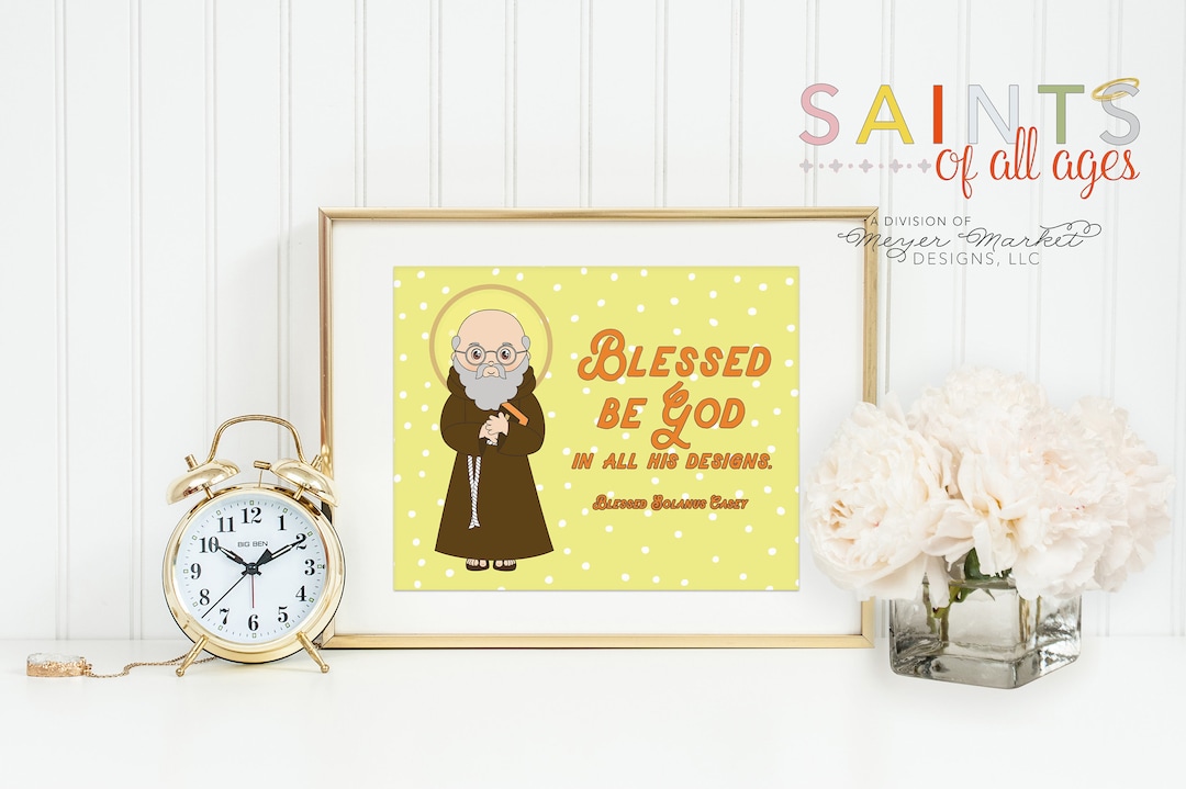 Blessed Solanus Casey Poster Print. Blessed Solanus Casey Wall Art ...