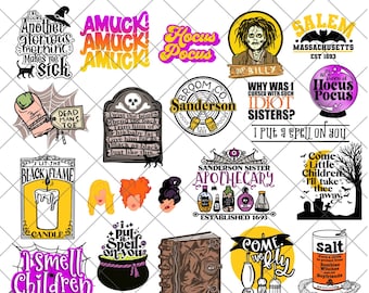 Hocus Pocus SVG Cut file bundle