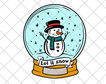 Snow Globe Cut File