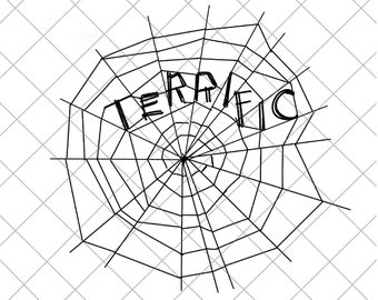 Charlotte's Web TERRIFIC SVG Cut File