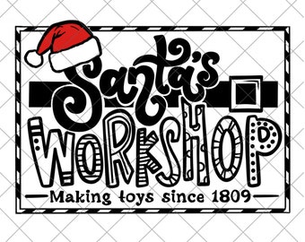 Santa's Workshop Cut File