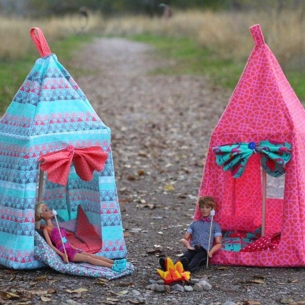 11 1/2 inch fashion Doll Tent Pattern